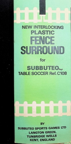 Subbuteo set accessori c108 - subbuteo,