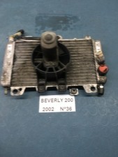 RADIATORE CON VENTOLA PIAGGIO BEVERLY 200 2001 2002 2003