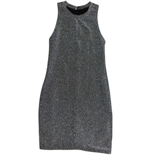 Mini abito donna zara argento - abito,