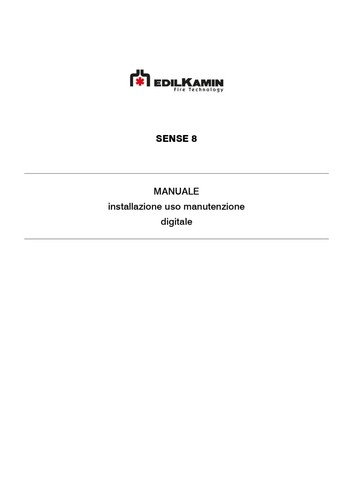 Manuale installazione uso - installazione, e