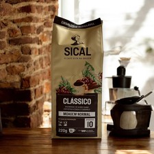 2x Caffè Classico Sical (220g) - Macinato Normale - 31 Espressi - 10 intensità