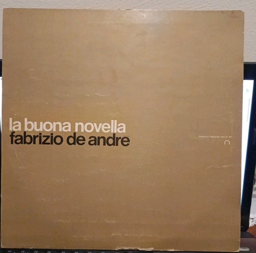 Fabrizio andrè la buona - -,