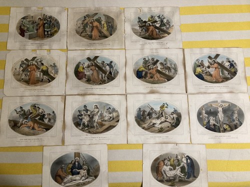 Vecchia via crucis carta - via, 13