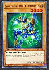 SPARKMAN EROE ELEMENTALE Comune in Italiano SPEED DUEL SGX1-ITA04 YUGIOH