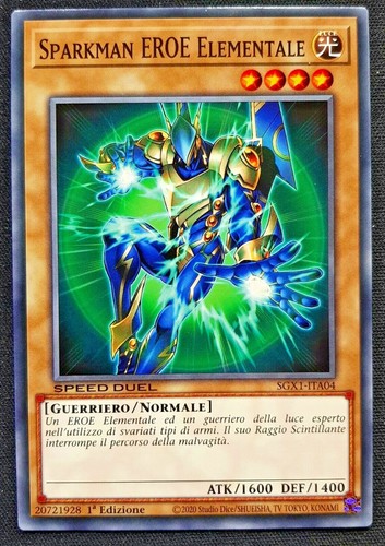 Sparkman eroe elementale - sparkman,