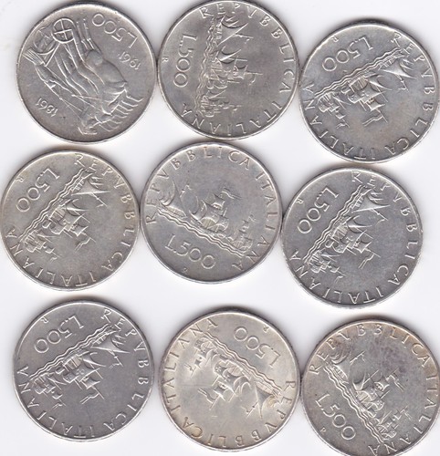 500 lire 1958 1967 - lire, caravelle