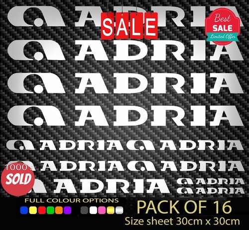 Adria vinile decalcomania - vinile,