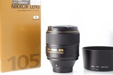 Nikon AF-S 105mm f 1,4 E ED in Mint Condition With Box and Lens Hood