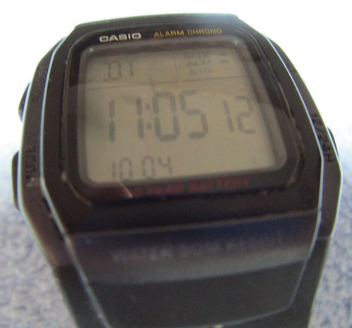 Casio alarm chrono - alarm, year
