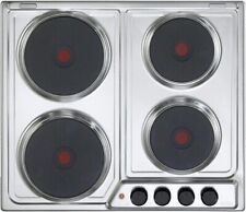 DELONGHI FFI46ER PIANO COTTURA ELETTRICO 4 PIASTRE 60CM INOX