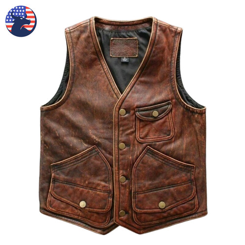 Gilet uomo vintage - , marrone