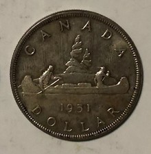 Canada 1 Dollaro 1951