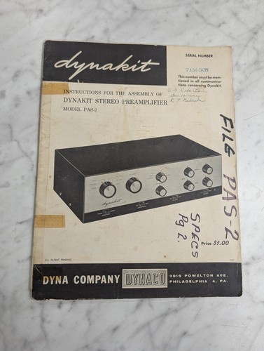 Dynaco dynakit manuale - dynakit, di