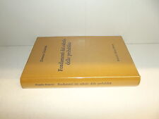 FONDAMENTO DEL CALCOLO DELLE