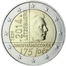 LUSSEMBURGO 2014- 2 EURO