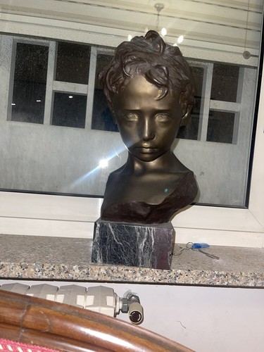 Busto bronzo scugnizzo - busto,