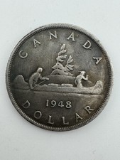 Moneta Canada 1948 Dollaro $1