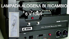 ★LAMPADA ALOGENA  6 V 10 W G4 1 x  MOVIOLA BAUER F50 DUOPLEY★