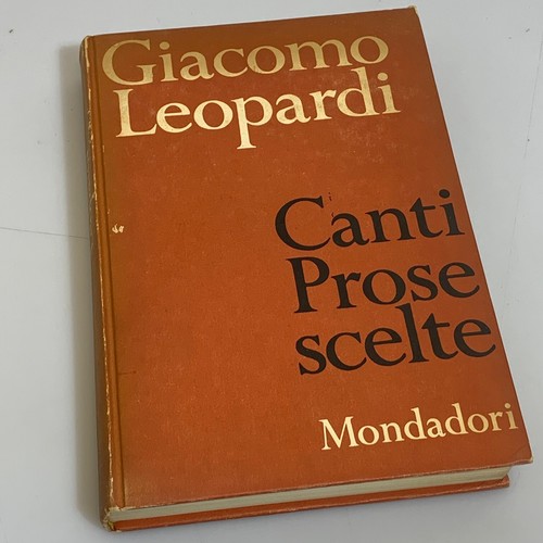 Libro canti prose scelte - libro,