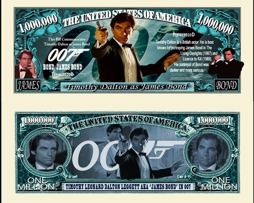 Timothy dalton james bond dvd - timothy,