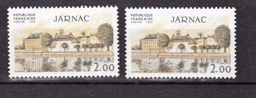 France 2287 variété decalage