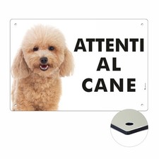 BARBONCINO ATTENTI AL CANE |