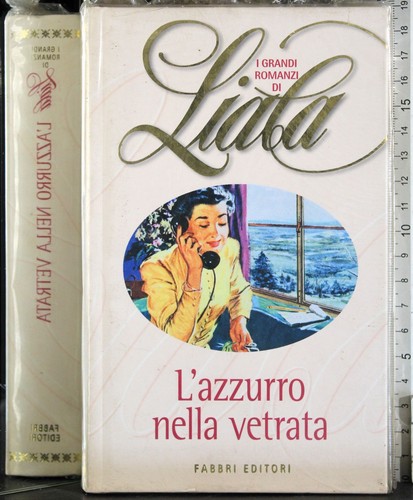 Azzurro nella vetrata - l'azzurro,