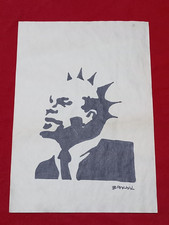 Banksy quadro e disegno su