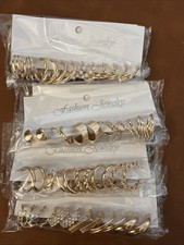 48pc Golden Hoop Shaped