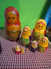 matrioska vintage 8 pezzi