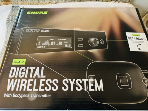 Sistema wireless shure slx - shure, slx-d