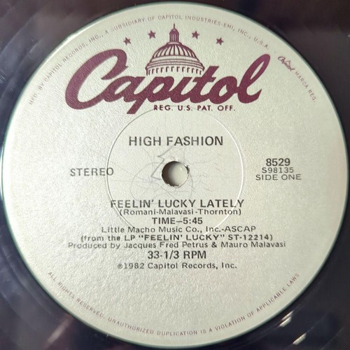 High fashion feelin lucky - high,