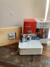 Canon Powershot A560 Digital Camera With Selphy CP520 Compact Photo Printer