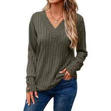 Maglione Donna Scollo a V