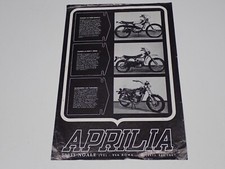 APRILIA SCARABEO 125 CROSS SCARABEO BIMBO DEPLIANT BROCHURE PROSPEKT MOTO (G22)