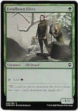 MTG MAGIC - Elfi di Fyndhorn - Fyndhorn Elves - COMMANDER LEGENDS CMR ENG - FOIL