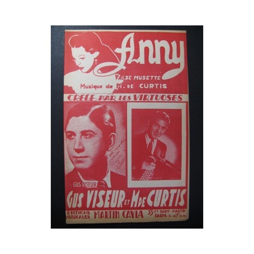 Anny valse musette gus mirino - anny,