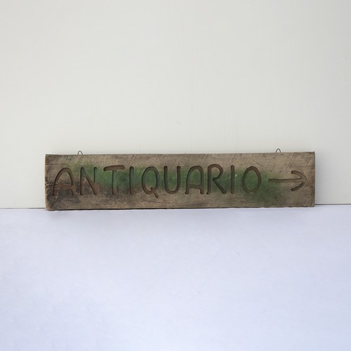 Insegna artigianale vintage - insegna,