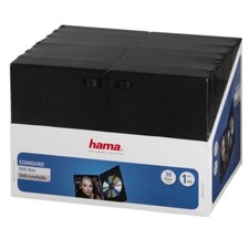HAMA Custodie DVD SINGOLE Nere
