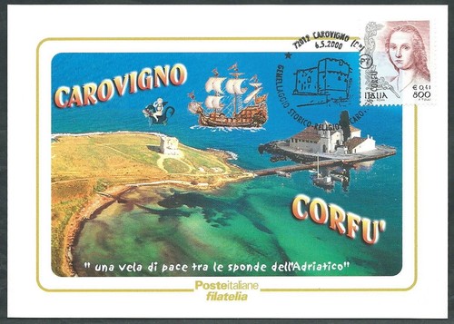2000 italia cartolina speciale - cartolina,