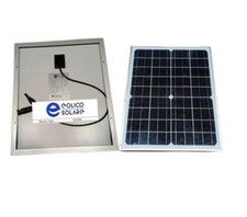 Pannello 20w Solare Fotovoltaico 12V- Monocristallino