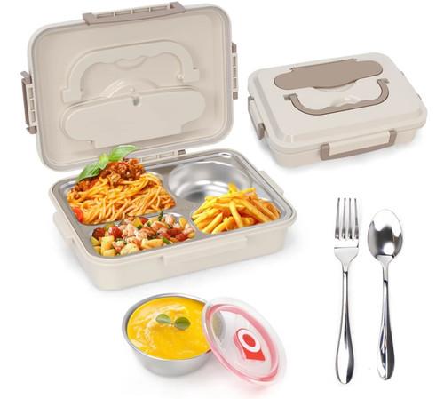 Porta pranzo acciaio inox - in,