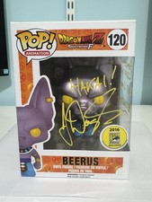 Beerus Funko Pop Signed SDCC