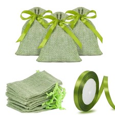 MEISO 30 Pezzi Sacchetti Juta