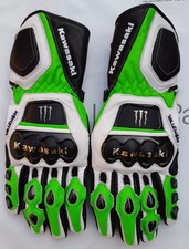 Guanti in Pelle da Moto Uomo