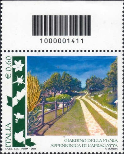2011 francobollo parchi - 2011,