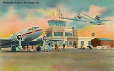 VECCHIA CARTOLINA SAVANNAH