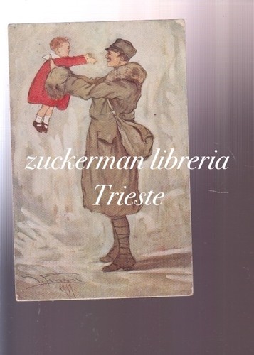 Cartolina militare illustrata - cartolina,