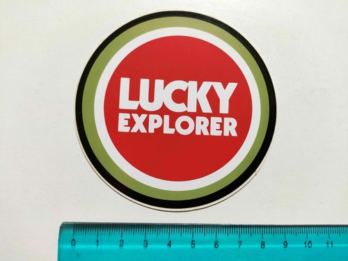 Adesivo lucky explorer - lucky,