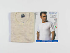 2x Maglie Misto Lana Manica Corta Uomo Leable Art. 416